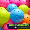 imageSukeen Outdoor Pickleball Balls 40 Holes High Bounce True Flight Pickleball Ball High Visibility Outdoor Pickleballs High Elasticity Pickle Balls with Mesh BagRose Red  Neon Green  Blue  Orange
