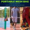 imageSukeen Outdoor Pickleball Balls 40 Holes High Bounce True Flight Pickleball Ball High Visibility Outdoor Pickleballs High Elasticity Pickle Balls with Mesh BagRose Red  Neon Green  Blue  Orange
