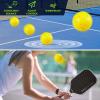 imageSukeen Outdoor Pickleball Balls 40 Holes High Bounce True Flight Pickleball Ball High Visibility Outdoor Pickleballs High Elasticity Pickle Balls with Mesh Bagd Rose Red8Neon Green9Blue9Yellow8