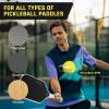 imageSukeen Outdoor Pickleball Balls with Mesh Bag 40 Holes Pickleball Balls Outdoor High Bounce Pickle Balls for All Style Pickleball PaddlesNeon GreenBlueRose RedOrange