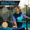 imageSukeen Outdoor Pickleball Balls with Mesh Bag 40 Holes Pickleball Balls Outdoor High Bounce Pickle Balls for All Style Pickleball PaddlesNeon GreenBlueRose RedOrange
