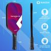 imageSukeen Pickleball Paddles Graphite Surface 16mm Pickleball Rackets Control for Women Pickleball BallsEraserBagRose red Round