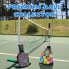 imageSukeen Pickleball Tennis Ball Hopper 30 Tennis Ball Pickleball Ball Collector Tennis Hopper Pickleball Ball Holder for Easy Pickup Carrying and Storage Tennis Ball Pickleball Picker Upper