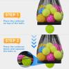 imageSukeen Pickleball Tennis Ball Hopper 30 Tennis Ball Pickleball Ball Collector Tennis Hopper Pickleball Ball Holder for Easy Pickup Carrying and Storage Tennis Ball Pickleball Picker Upper