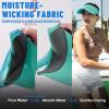 imageSukeen Sports Sun Visor Men Women Lightweight Portable Cooling Stretchy Visor Hat for Running Golf Daily WearLake BlueBlue