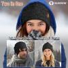 imageSukeen Unisex Winter Beanie for Men and Women Soft DoubleLayer Slouchy Skull Caps Warm Knitted Cuff Hat for Daily OutdoorBlack