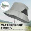 imageSukeen Womens Lightweight Adjustable Bucket Hat for Summer Outdoor UseBreathable ampamp Soft Sun Hat UV Protection and QuickDryGrey
