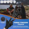 imageWinter Gloves for Men Women Black Size M
