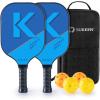 imageSukeen Pickleball Paddles Set of 2 Fiberglass Surface Pickleball Set with Pickleball Rackets Pickle Ball Paddle Set for Men WomenOblique spelling