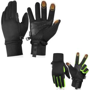 imageWinter Gloves for Men Women Black Size M