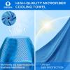 imageSukeen 4 Pack Cooling Towel 40quotx12quot Ice Towel Soft Breathable Chilly Towel Microfiber Towel Cooling Hoodie Towel for Men Quick Drying Absorbent Cooling Towels for Neck and Face