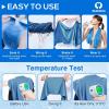 imageSukeen 4 Pack Cooling Towel 40quotx12quot Ice Towel Soft Breathable Chilly Towel Microfiber Towel Cooling Hoodie Towel for Men Quick Drying Absorbent Cooling Towels for Neck and Face