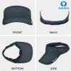 imageSukeen 4 Pack Cooling Towel 40quotx12quotIce TowelSoft Breathable Chilly TowelMicrofiber Towel Cooling Stretchy Visor Free Size Cool Hat with UV Protection Brim Peak Vizor