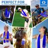 imageSukeen Cooling Towel 40quotx12quot for Neck ampamp Head  Soft Breathable Chilly Sweat Towel for Yoga Golf Gym Camping Running Workout ampamp More Activities6dark Blue6grey