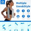 imageSukeen Cooling Towel 40quotx12quot for Neck ampamp Head  Soft Breathable Chilly Sweat Towel for Yoga Golf Gym Camping Running Workout ampamp More Activities2blue2dark Grey2dark Blue2grey2black