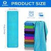 imageSukeen Cooling Towel 40quotx12quot for Neck ampamp Head  Soft Breathable Chilly Sweat Towel for Yoga Golf Gym Camping Running Workout ampamp More Activities2blue2dark Blue2lake Blue2pink2grey2black