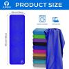imageSukeen Cooling Towel 40quotx12quot for Neck ampamp Head  Soft Breathable Chilly Sweat Towel for Yoga Golf Gym Camping Running Workout ampamp More Activities6dark Blue6grey