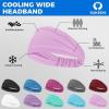 imageSukeen Cooling TowelInstant Evaporative Cooling for SportsYoga Cooling Workout Headbands Women Men Stretchy NonSlip Moisture Wicking Sweatbands