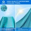 imageSukeen Cooling TowelInstant Evaporative Cooling for SportsYogaGolfGymNeckWorkout and More40x 12Royal BlueBlackLavenderEmerald GreenDark GraySky BlueGreenRose RedGrayLake Blue