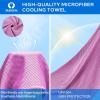 imageSukeen Cooling TowelInstant Evaporative Cooling for SportsYogaGolfGymNeckWorkout and More40x 12Sky BlueRose RedGreenGrayRoyal BlueLavenderGrayEmerald GreenBrown RedWhiteBlackLake Blue