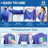 imageSukeen Cooling Towels 6 Pack 40quotx 12quot Cooling Towels for Neck and Face Cooling Rags Lightweight Soft Breathable Towels for Yoga Sport Workout Running Gym Camping FitnessDark Bluebluelake Bluepinkpurpleorangegreyblack