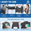 imageSukeen Cooling Towels 6 Pack 40quotx 12quot Cooling Towels for Neck and Face Cooling Rags Lightweight Soft Breathable Towels for Yoga Sport Workout Running Gym Camping FitnessLake Bluedark Greypale Greenpinkblackbluegreenlight Purpledark Bluegrey