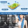 imageSukeen Cooling Towels 6 Pack 40quotx 12quot Cooling Towels for Neck and Face Cooling Rags Lightweight Soft Breathable Towels for Yoga Sport Workout Running Gym Camping FitnessLake Bluepinkorangegreen