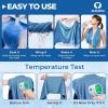 imageSukeen Cooling Towels 6 Pack 40quotx 12quot Cooling Towels for Neck and Face Cooling Rags Lightweight Soft Breathable Towels for Yoga Sport Workout Running Gym Camping FitnessLake Bluepurpledark Bluepinkgreengray