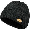 imageSukeen Kids Winter Hat Chenille Knit Beanie Hat with Lined for Girls Boys Toddlers Ages 38 Warm Skull Caps for OurdoorBlack
