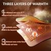 imageSukeen Lightweight Trapper Hats for Women Men Waterproof Bomber Hats Windproof Winter Warm Hat with Ear Flaps and MaskWhite
