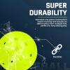 imageSukeen Pickleball Balls Outdoor Crack Resistant 40 Holes Seamless Pickleballs High Visibility Pickle Balls with Mesh Bag