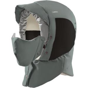 imageSukeen Lightweight Trapper Hats for Women Men Waterproof Bomber Hats Windproof Winter Warm Hat with Ear Flaps and MaskGray