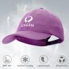 imageSukeen Cooling Performance Hat Lightweight Cooling Hat Unisex Quick Dry Cooling Baseball Cap Adjustable Sun Hats Men WomenPurple
