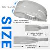 imageSukeen Workout Headbands for Men Moisture Wicking Sports Headbands Cooling Towels 4 Pack