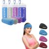 imageSukeen 4 Pack Cooling Towel 40quotx12quotIce TowelSoft Breathable Gym Towels Cooling Workout Headbands Women Men