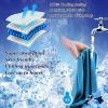 imageSukeen Cooling TowelInstant Evaporative Cooling for SportsYogaGolfGymNeckWorkout and More40x 124packdark Greygreenpinklake Blue