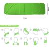 imageSukeen Cooling TowelInstant Evaporative Cooling for SportsYogaGolfGymNeckWorkout and More40x 124packdark Greygreenpinklake Blue