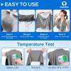 imageSukeen Cooling TowelInstant Evaporative Cooling for SportsYogaGolfGymNeckWorkout and More40x 12BlueDark Grey