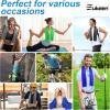 imageSukeen Cooling TowelInstant Evaporative Cooling for SportsYogaGolfGymNeckWorkout and More40x 12BlueDark GreyDark BlueGrey