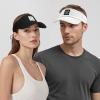 imageSukeen Sports Sun Visor for Men Women Lightweight QuickDry Outdoor Visor Hat Packable Running Tennis Golf VisorBlack