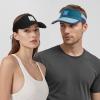 imageSukeen Sports Sun Visor for Men Women Lightweight QuickDry Outdoor Visor Hat Packable Running Tennis Golf VisorBlue