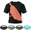 imageSukeen Hiking Waist Packs PortableWater Resistant Fanny Bag with Adjustable Strap For Outdoors Workout Traveling Cycling Dog Walking