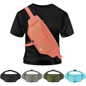 imageSukeen Hiking Waist Packs PortableWater Resistant Fanny Bag with Adjustable Strap For Outdoors Workout Traveling Cycling Dog Walking