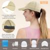imageSukeen Kids Sun Hats for Girls Boys Quick Drying Baseball Cap Lightweight Sun Protection Hat for Outdoor ActivityBeige