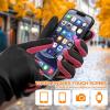 imageSukeen Winter Gloves for Men Women Waterproof AntiSlip Touchscreen Warm Gloves for Runing Cycling Hiking Outdoor RecreationPink