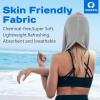 imageSukeen Cooling Hoodie Towel Absorbent QuickDrying Cooling Towels for Neck and Face UV Sun Protection Cooling Neck Wraps Sport Head Cooling Towel Hot WeatherGrey