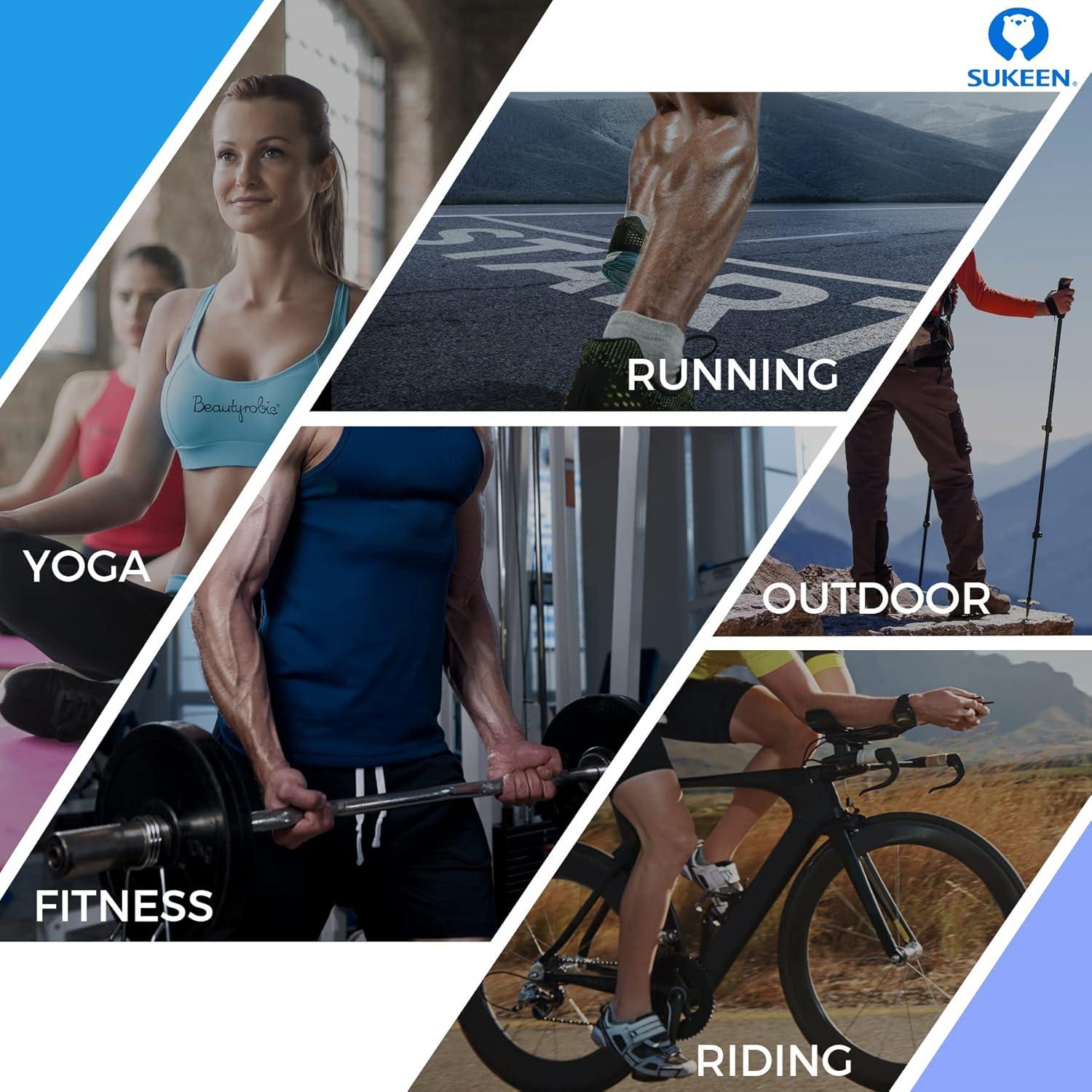 imageSukeen Cooling Towels for Neck and Face 4 Pack Cooling Towel 40quotx12quot Cooling Hoodie Towel