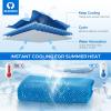 imageSukeen 4 Pack Cooling Towel 40quotx12quot Ice Towel Soft Breathable Chilly Towel Microfiber Towel Cooling Hoodie Towel Cooling Towels for Neck and Face Absorbent Quick Drying Cooling Neck Wraps