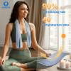 imageSukeen 4 Pack Cooling Towels 40quotx12quot Ice Towel Soft Breathable Chilly Towel Microfiber Towels for Yoga Sport Running Gym WorkoutCamping Fitness Workout ampamp More Activities2macaron Lavender2macaron Mint Green