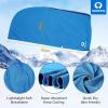 imageSukeen Cooling Hoodie Towel for Men Cooling Towels for Neck and Face Cools When Wet Cooling Neck Wraps Sport Workout Camping Cycling Cool Towel for Hot WeatherBlackGreyGreenBlue